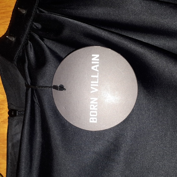 Born Villain BNWT black mid dress - Picture 4 of 6